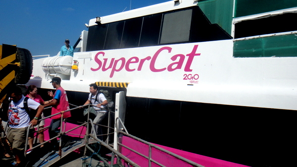 SuperCat Ferry lands in Bacolod