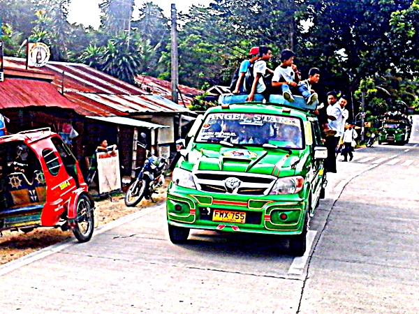 the jeepney keeps rolling along