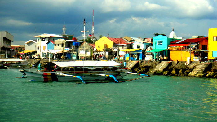 leaving Ortiz Dock in Iloilo City