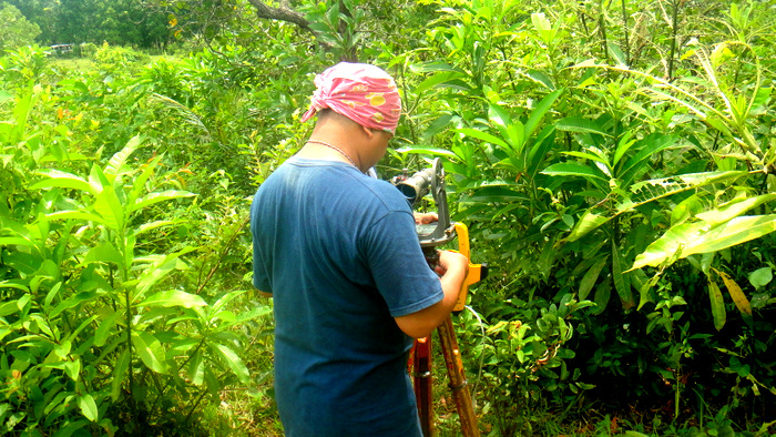 survey crew chief in guimaras