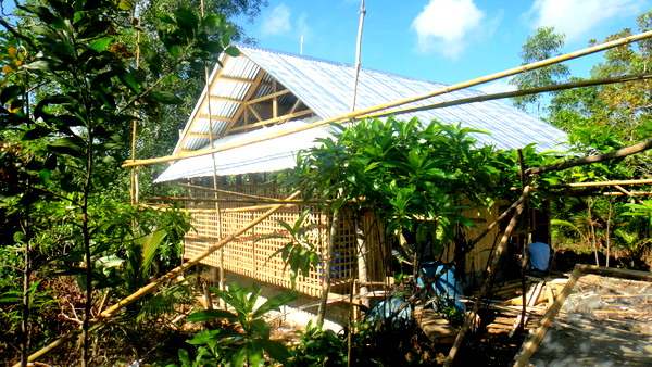 nipa hut in Guimaras