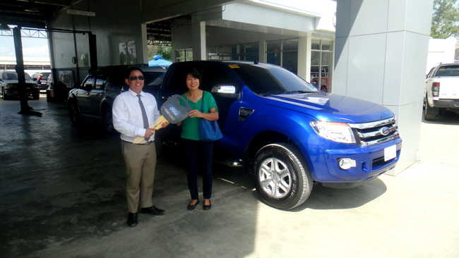 Freddie and my Asawa at Ford Iloilo
