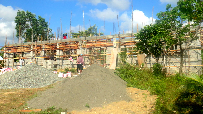 a look at our new house construction in the Philippines