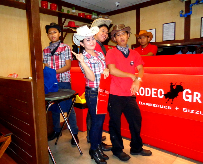 another look at the rodeo grill crew in cebu city