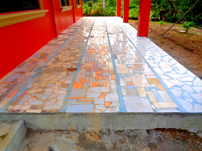 mosaic tile for our terrace in the philippines