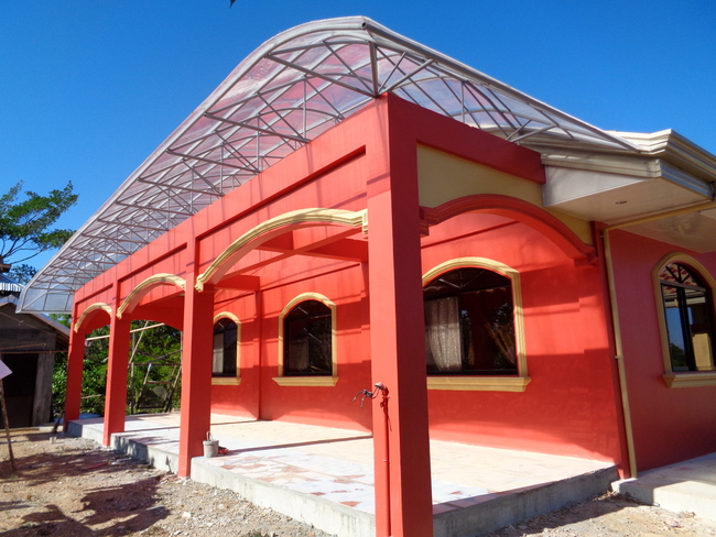 our new roof terrace in the philippines