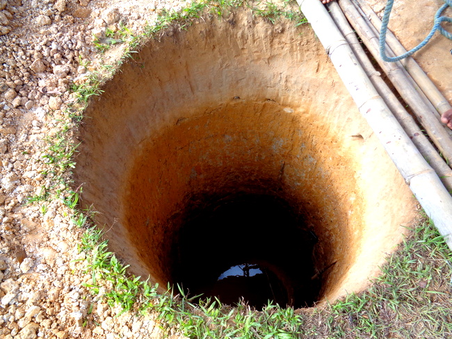 it is bad luck to shine a light inside a well in the philippines