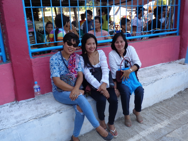 the crew at guimaras fiesta