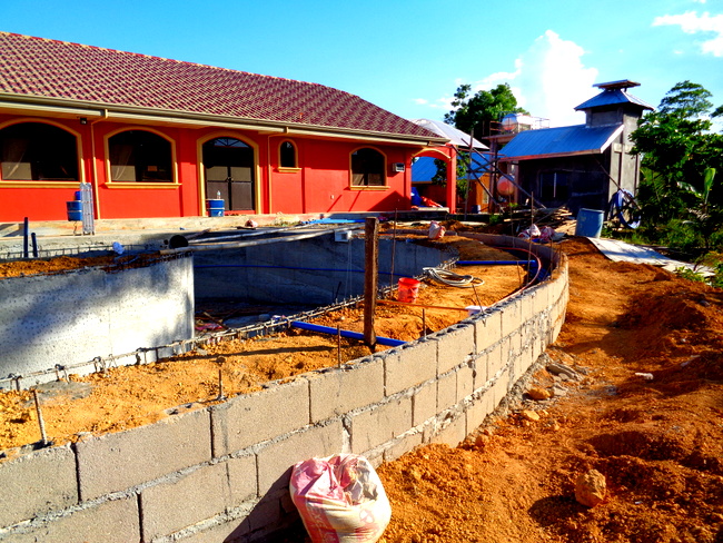 a look at our pool and our new home in the philippines