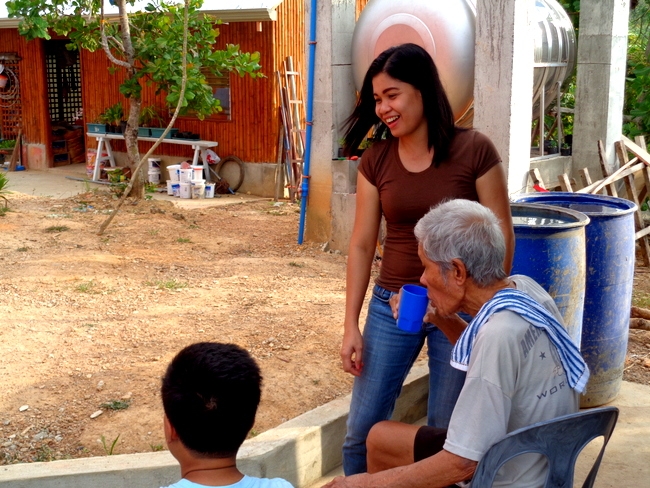 visiting with relatives during holy wek