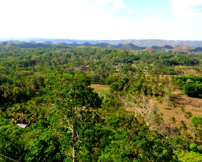 another look chocolate hills bohol