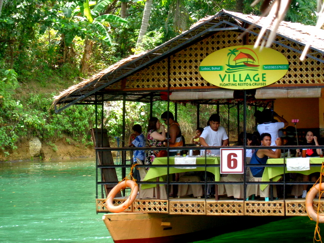 cruising the loboc river bohol