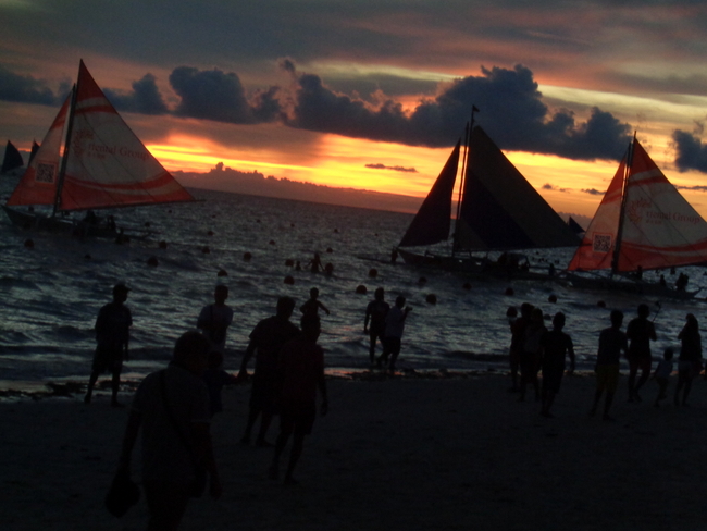 another stunning sunset at boracay