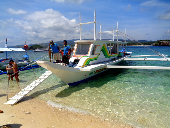 our tour craft from shingley tours boracay