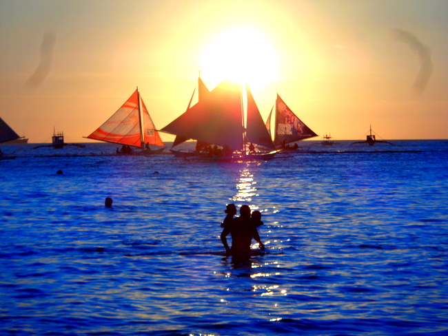 boracay sunset